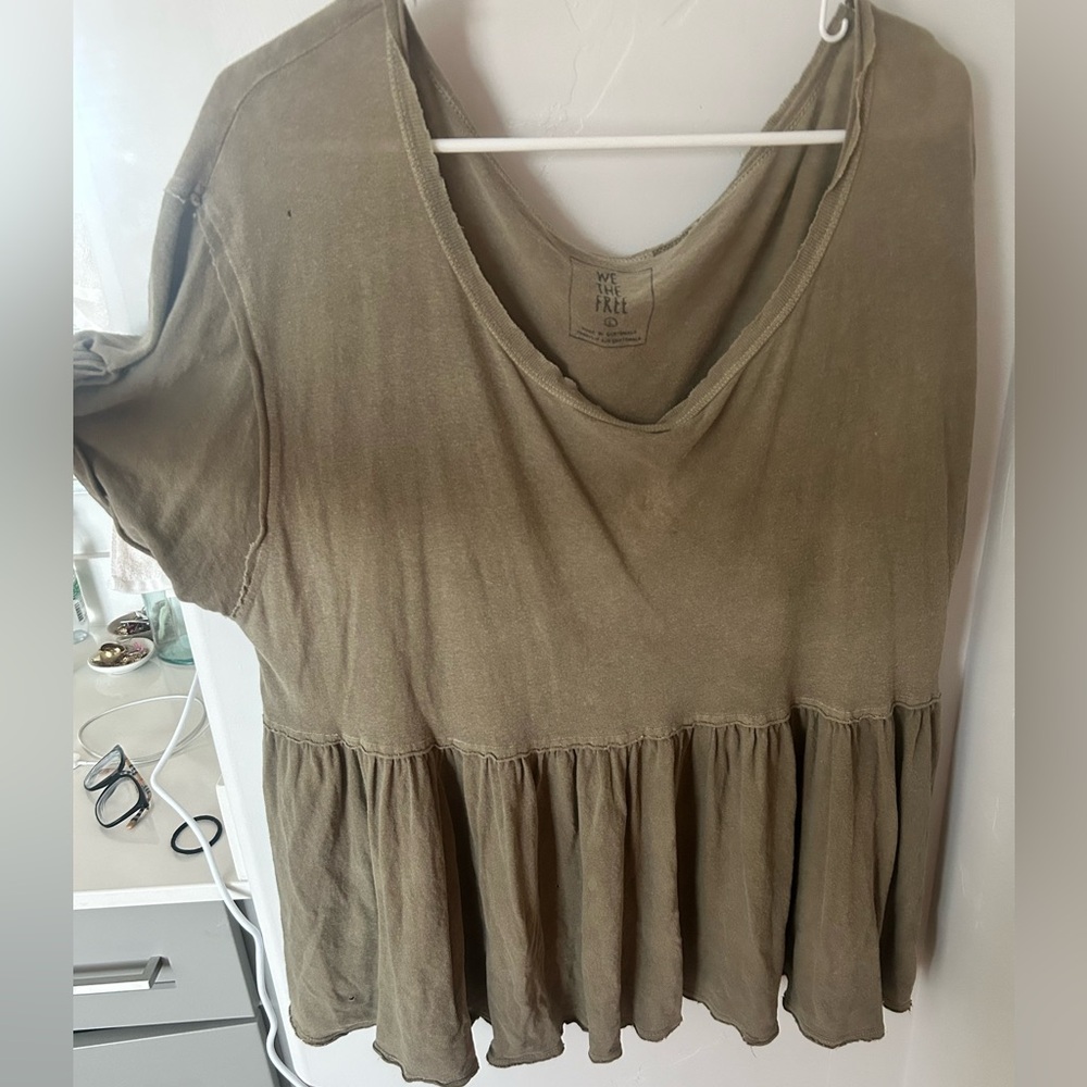 Free people flowy shirt